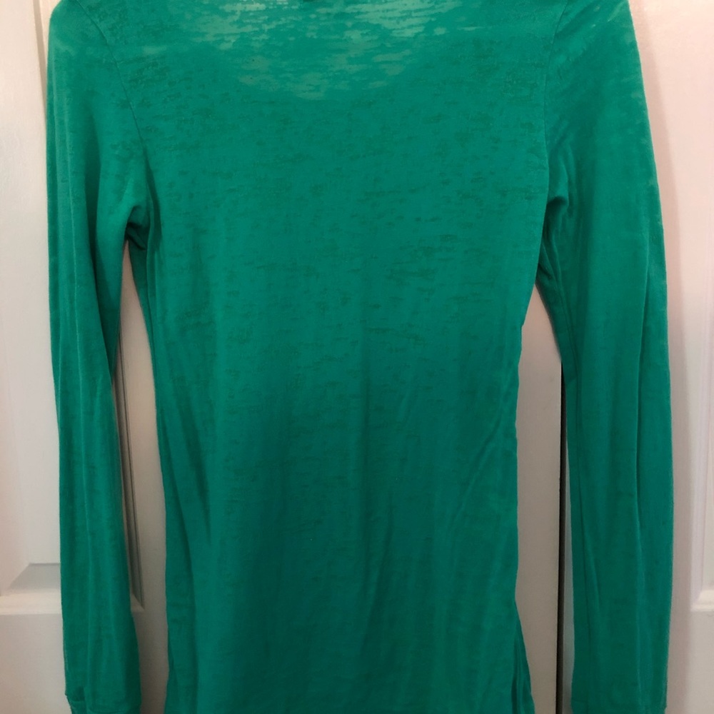 Delia*s Turquoise long sleeve shirt